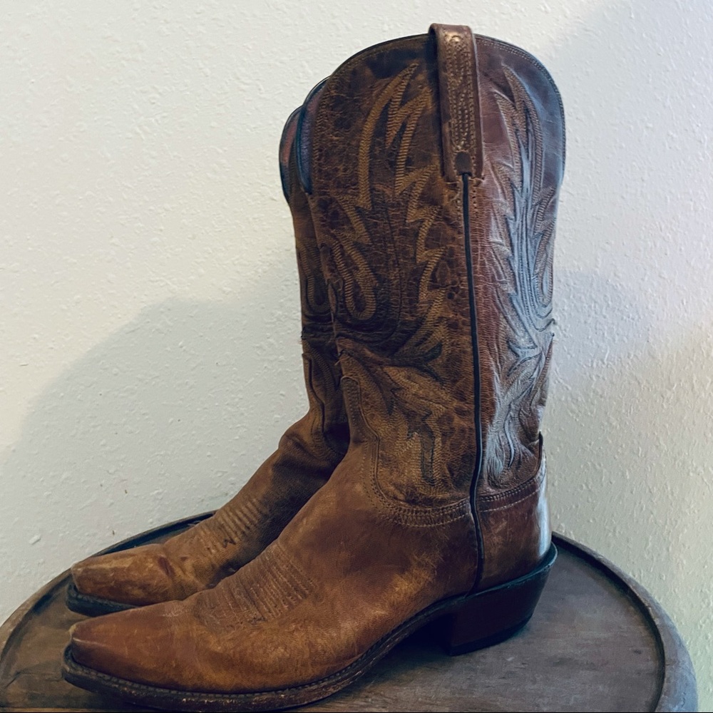 Lucchese | Mad Dog Goat Leather Western Boots